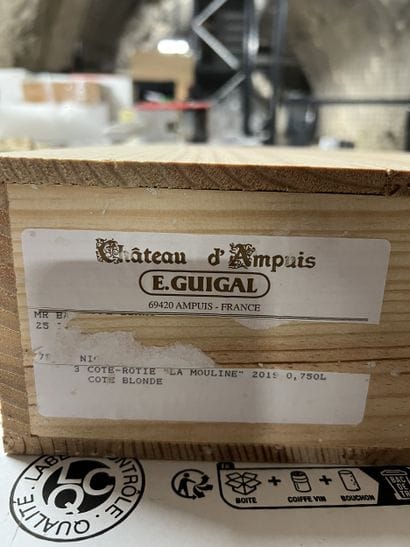 3 bouteilles COTE-ROTIE 