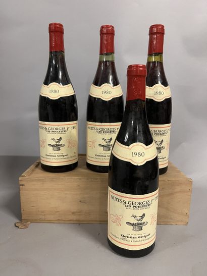 4 bottles NUITS-ST-GEORGES 