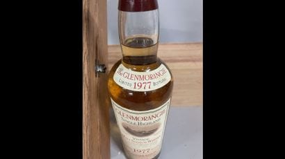 1 bottle SCOTCH WHISKY Glenmorangie 1977...