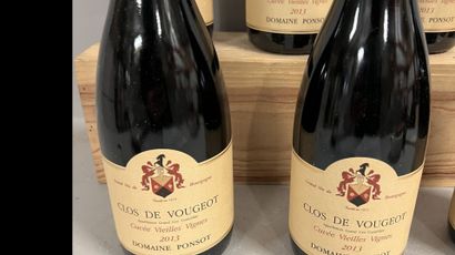 6 bottles CLOS VOUGEOT, Ponsot 2013 cb