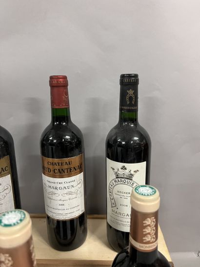 6 bottles MARGAUX DIVERS, (2 Ch. Boyd-Cantenac...
