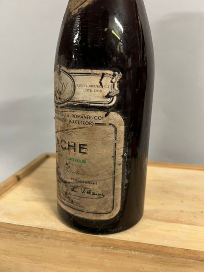 1 bottle LA TACHE, DRC 1965 (ea but vintage...