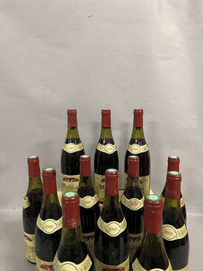 12 bouteilles BOURGOGNE 1985 (et; 6 Alain...