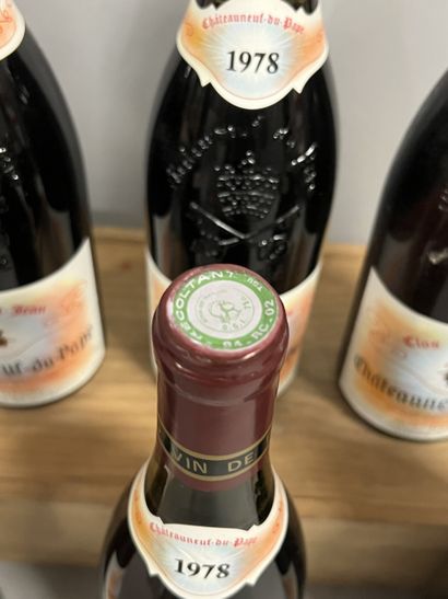 6 bottles CHATEAUNEUF-DU-PAPE 