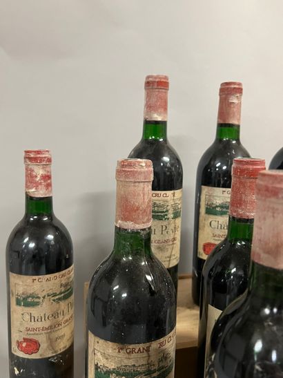 12 bottles Château PAVIE, 1° Grand Cru St-Emilion...