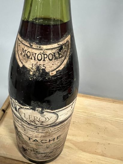 1 bottle LA TACHE, DRC 1965 (ea but vintage...