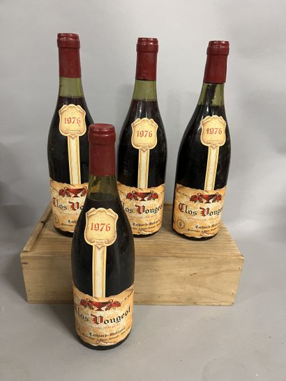 4 bottles CLOS VOUGEOT, Cathiard-Molinier...