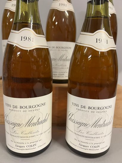 5 bottles CHASSAGNE-MONTRACHET 