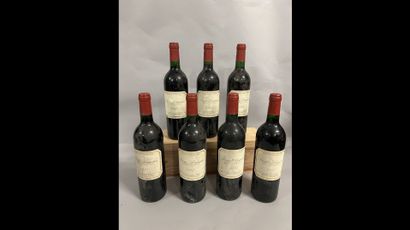 7 bottles PESSAC-LEOGNAN Bordeaux 1997 V...