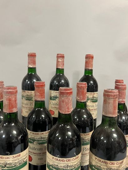 12 bottles Château PAVIE, 1° Grand Cru St-Emilion...