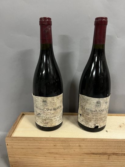 2 bouteilles CLOS DES LAMBRAYS, Domaine F...