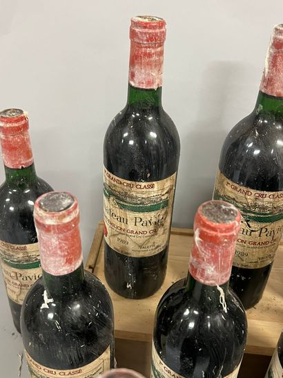 12 bottles Château PAVIE, 1° Grand Cru St-Emilion...