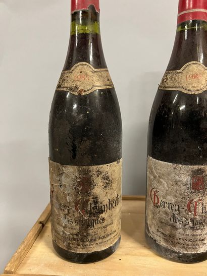 4 bouteilles GEVREY-CHAMBERTIN 
