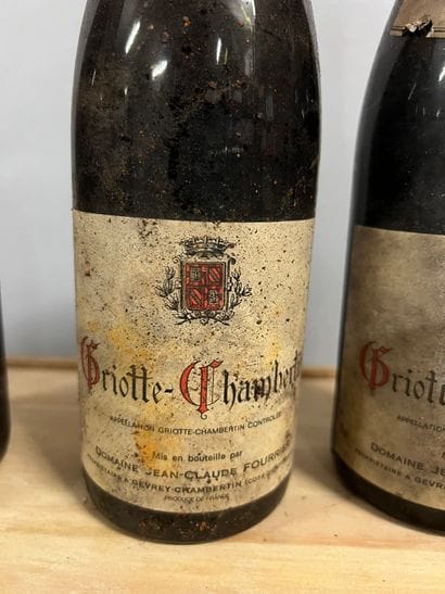 3 bouteilles GRIOTTE-CHAMBERTIN, Domaine...