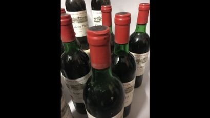 12 bottles Château PAVIE, 1° Grand Cru St-Emilion...