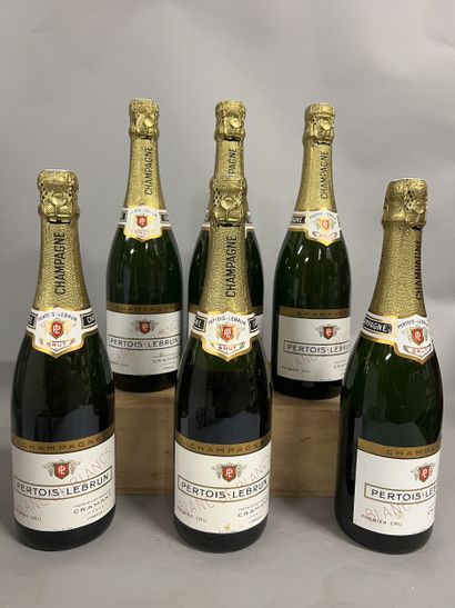6 bottles CHAMPAGNE 
