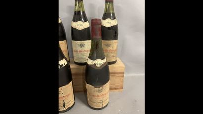 5 bottles NUITS-ST-GEORGES C. Confuron 1980...