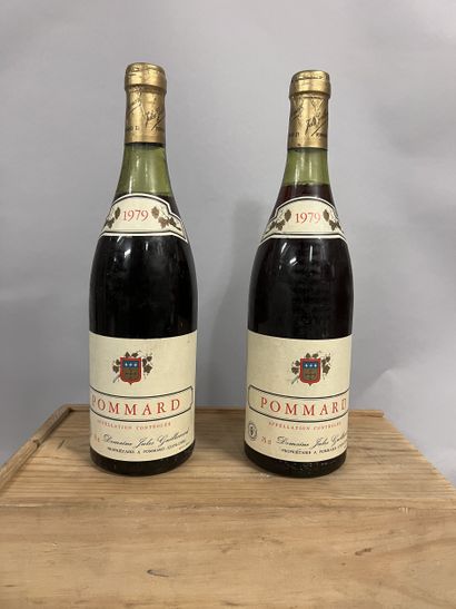 2 bottles POMMARD J. Guillemard 1979 (LB...