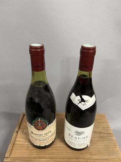 2 bottles BEAUNE M. Gaunoux 1979 (TLB) &...