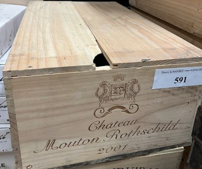 11 bottles Château MOUTON-ROTHSCHILD, 1°...