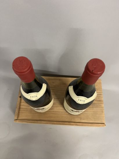 2 bottles CHAMBOLLE-MUSIGNY M. Régnier 1978...