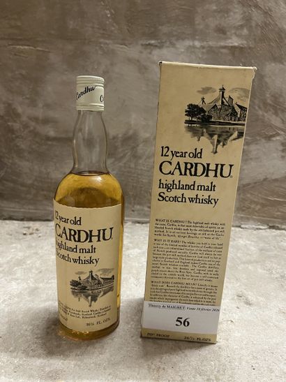 1 bottle SCOTCH WHISKY 