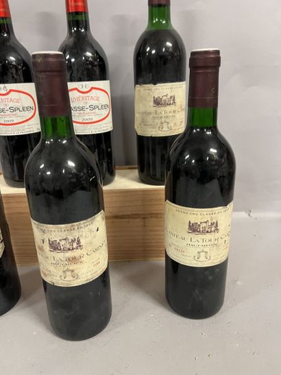 6 bottles HAUT-MEDOC DIVERS, (4 Ch. La Tour...