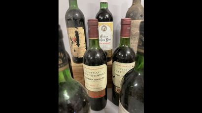 12 bottles SAINT-EMILION DIVERS (and, ea;...