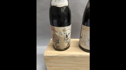 3 bouteilles CORTON Patriarche 1993 (et,...
