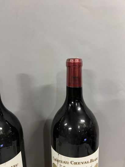2 magnums Château CHEVAL-BLANC, 1° Grand...