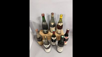 8 bottles MISCELLANEOUS (et, ela; Domaine...