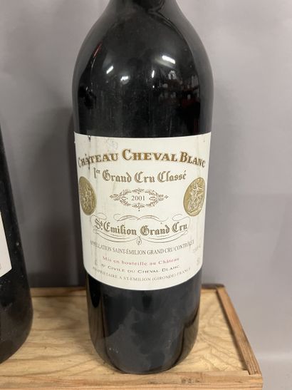 2 magnums Château CHEVAL-BLANC, 1° Grand...