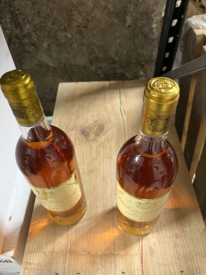 2 bottles Château SUDUIRAUT, 1° cru Sauternes...