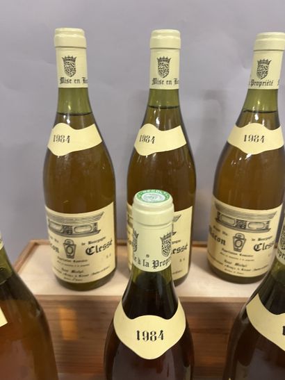 6 bottles MACON CLESSE René Michel 1984 (1...