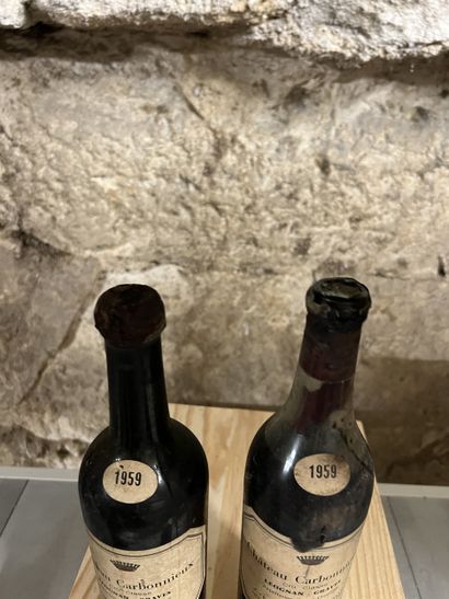 4 bottles Château CARBONNIEUX, Pessac-Léognan...