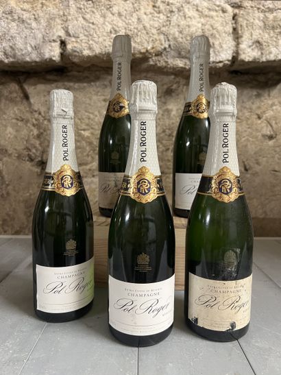 5 bottles CHAMPAGNE 