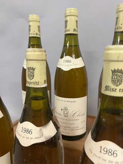 6 bottles MACON CLESSE, René Michel 1986...