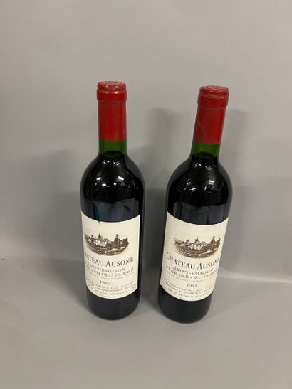 2 bottles Château AUSONE, 1° Grand Cru St-Emilion...