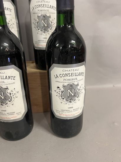 6 bottles Château LA CONSEILLANTE, Pomerol...