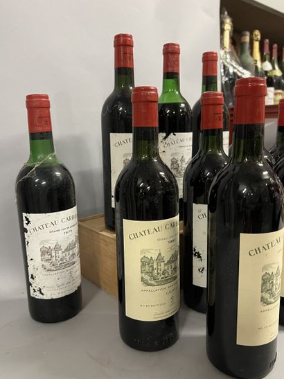 12 bottles Château CARBONNIEUX, Pessac-Léognan...