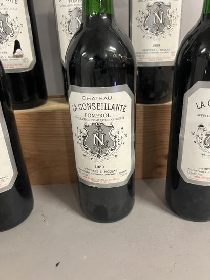 6 bottles Château LA CONSEILLANTE, Pomerol...