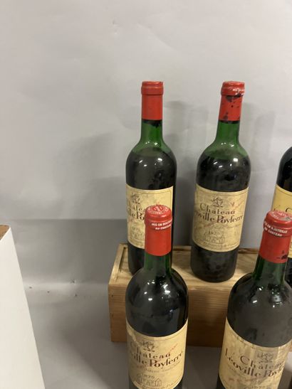 6 bottles Château LEOVILLE POYFERRE, 2° cru...