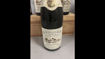 4 bottles MERCUREY Château Philippe Le Hardi...
