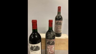 3 bottles Château L'EVANGILE, Pomerol 1990...
