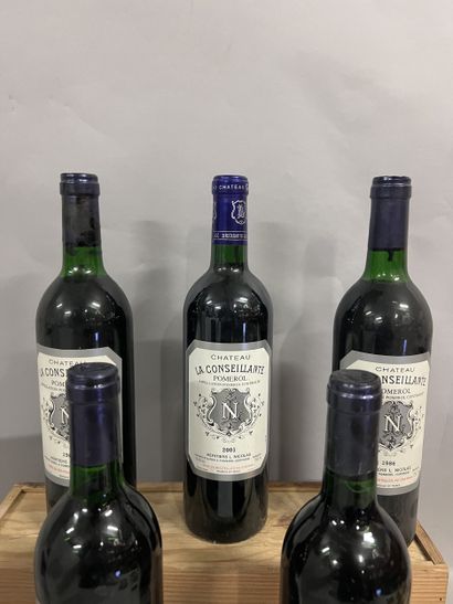 5 bottles Château LA CONSEILLANTE, Pomerol...