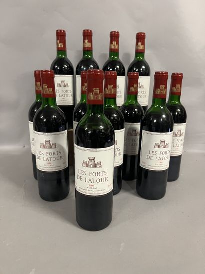 12 bottles LES FORTS DE LATOUR, Pauillac...