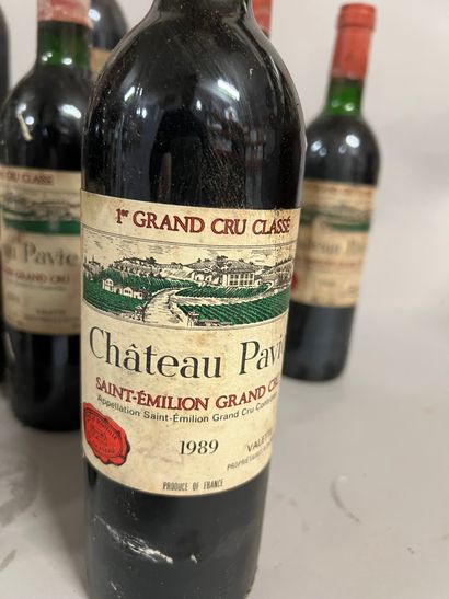 12 bottles Château PAVIE, 1° Grand Cru St-Emilion...