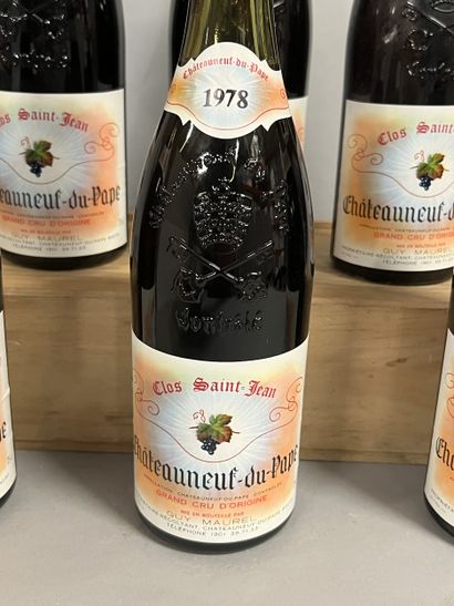 6 bottles CHATEAUNEUF-DU-PAPE 
