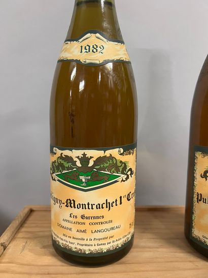 2 bottles PULIGNY-MONTRACHET 