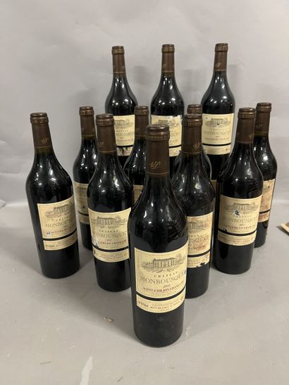 12 bottles Château MONTBOUSQUET, Grand cru...
